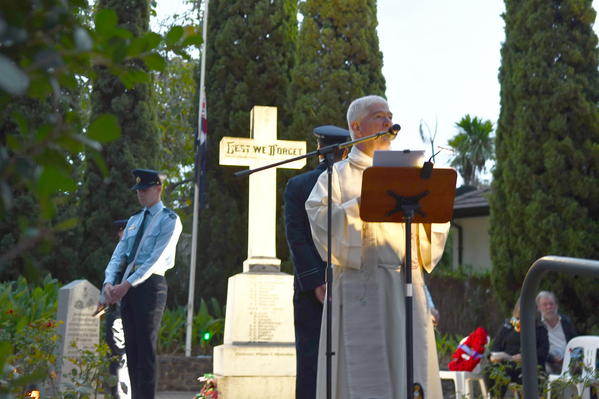 Commemorating ANZAC at Tanunda