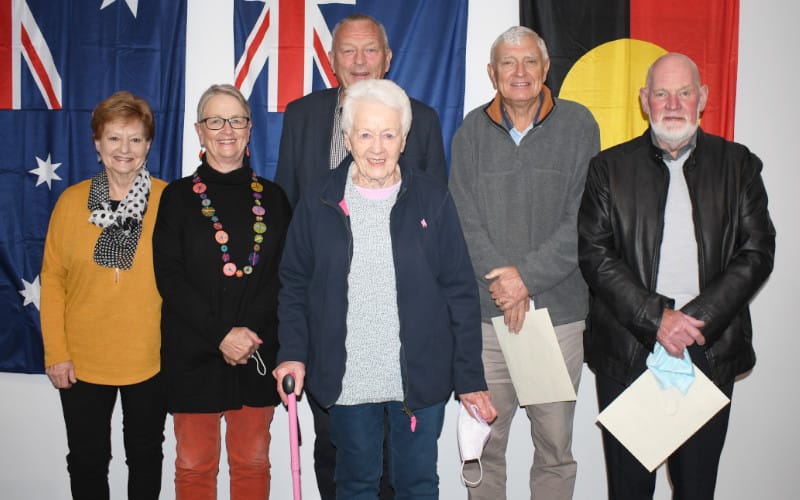 Council’s retiring volunteers recognised