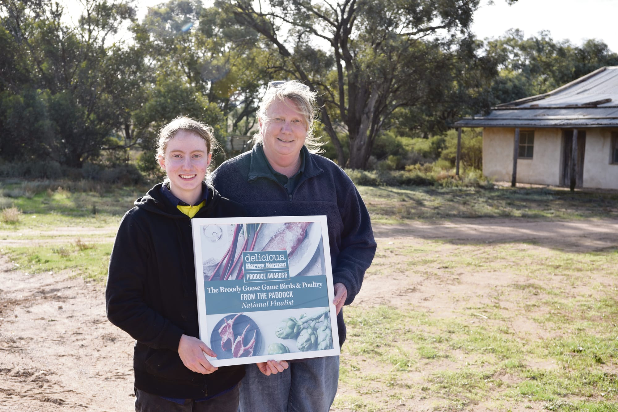 Prized poultry for Broody Goose at Sedan
