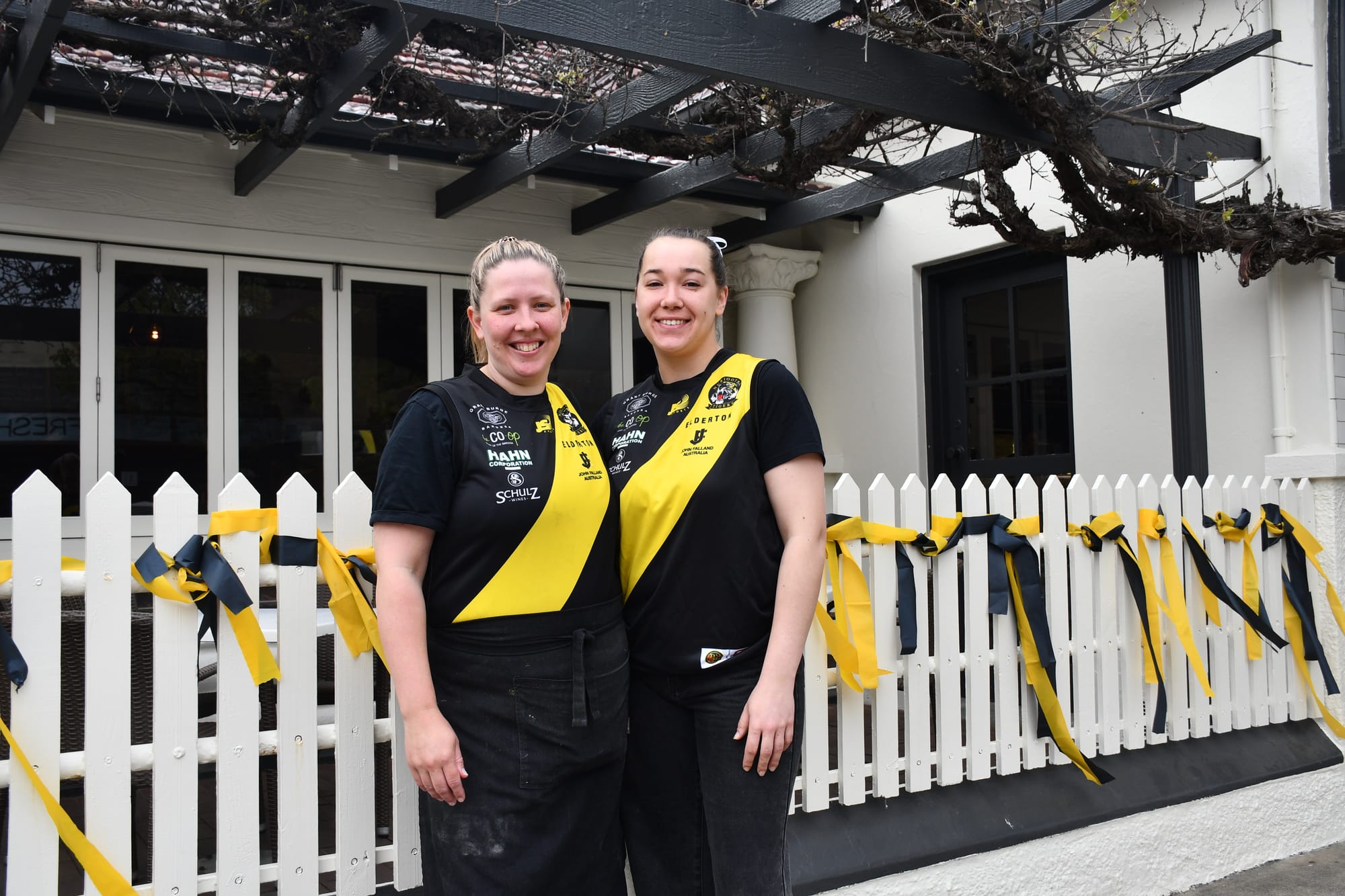 Nuriootpa dressed for the footy grand final