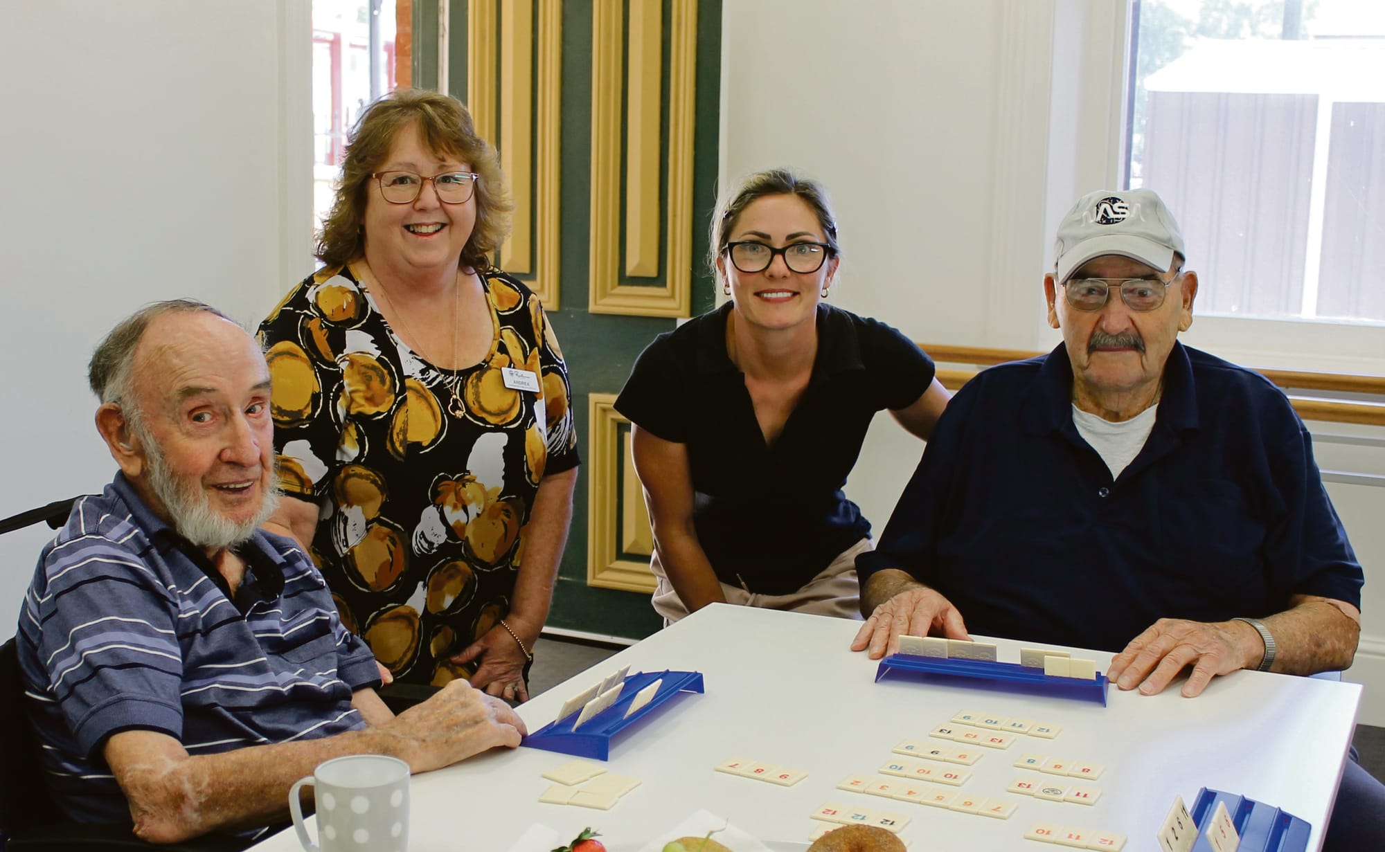 Social game leads to friendship and support at Resthaven