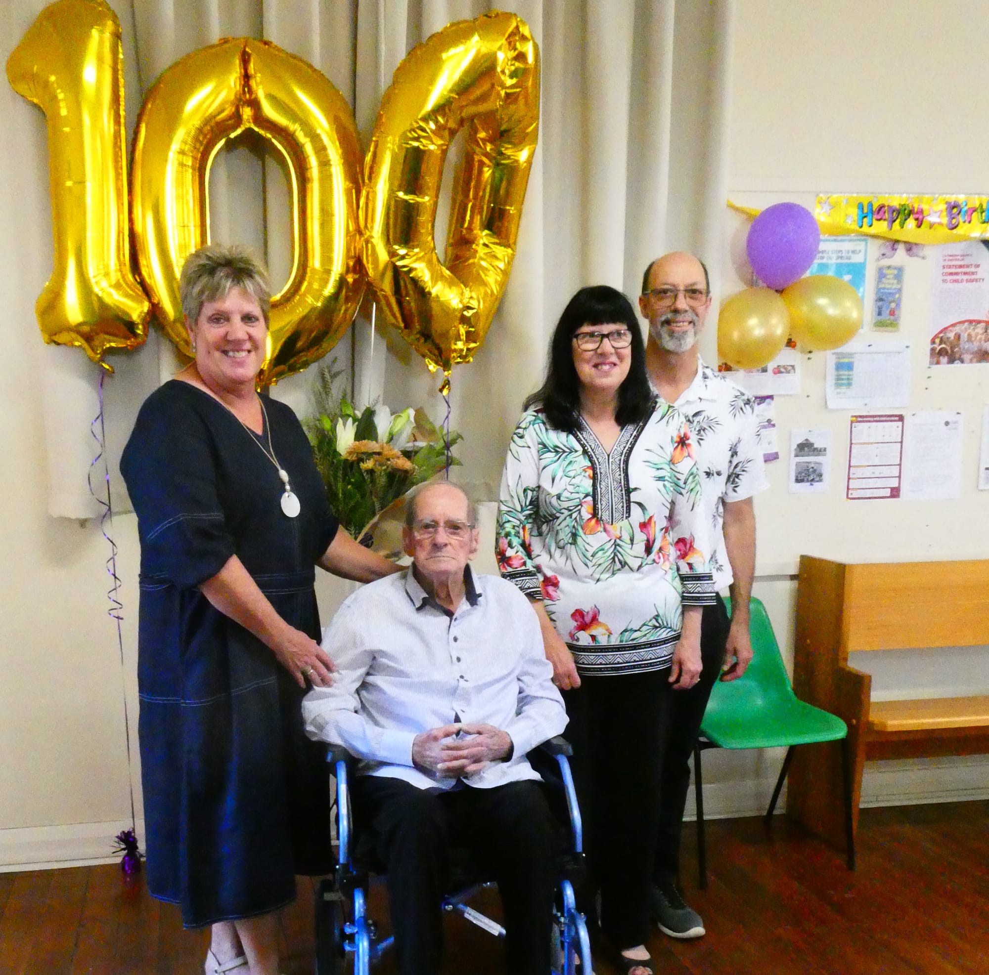 Celebrating a century for Norm