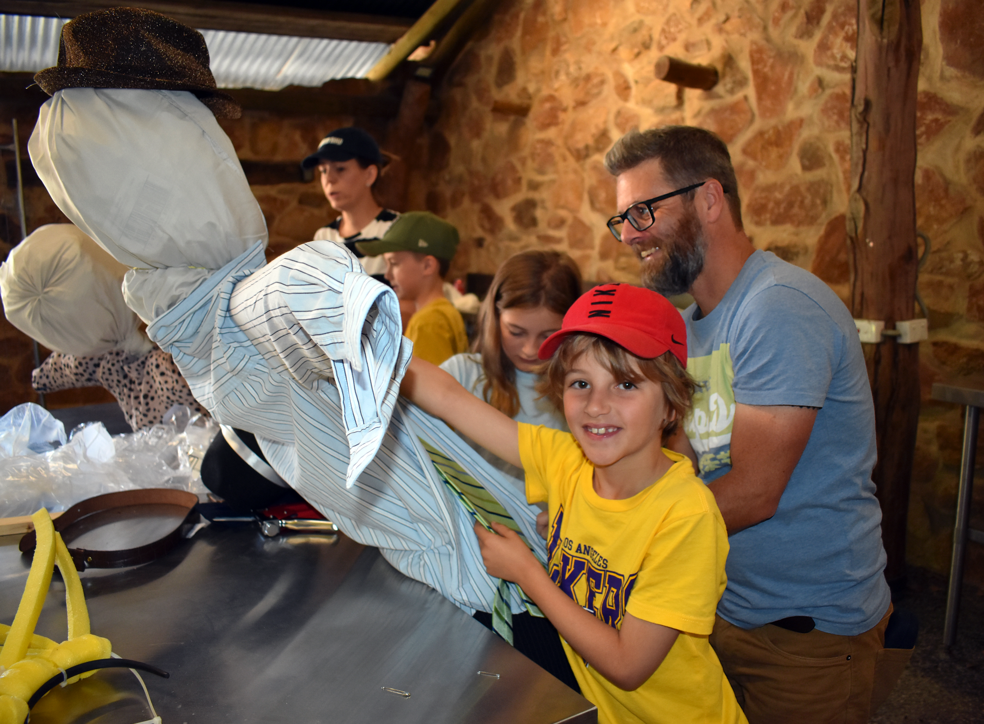 The art of scarecrow making