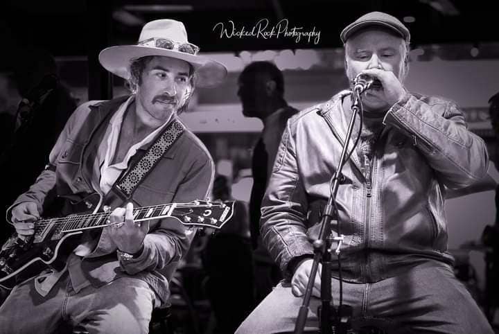 Enjoy your red wine at 'Blues in the Vines'