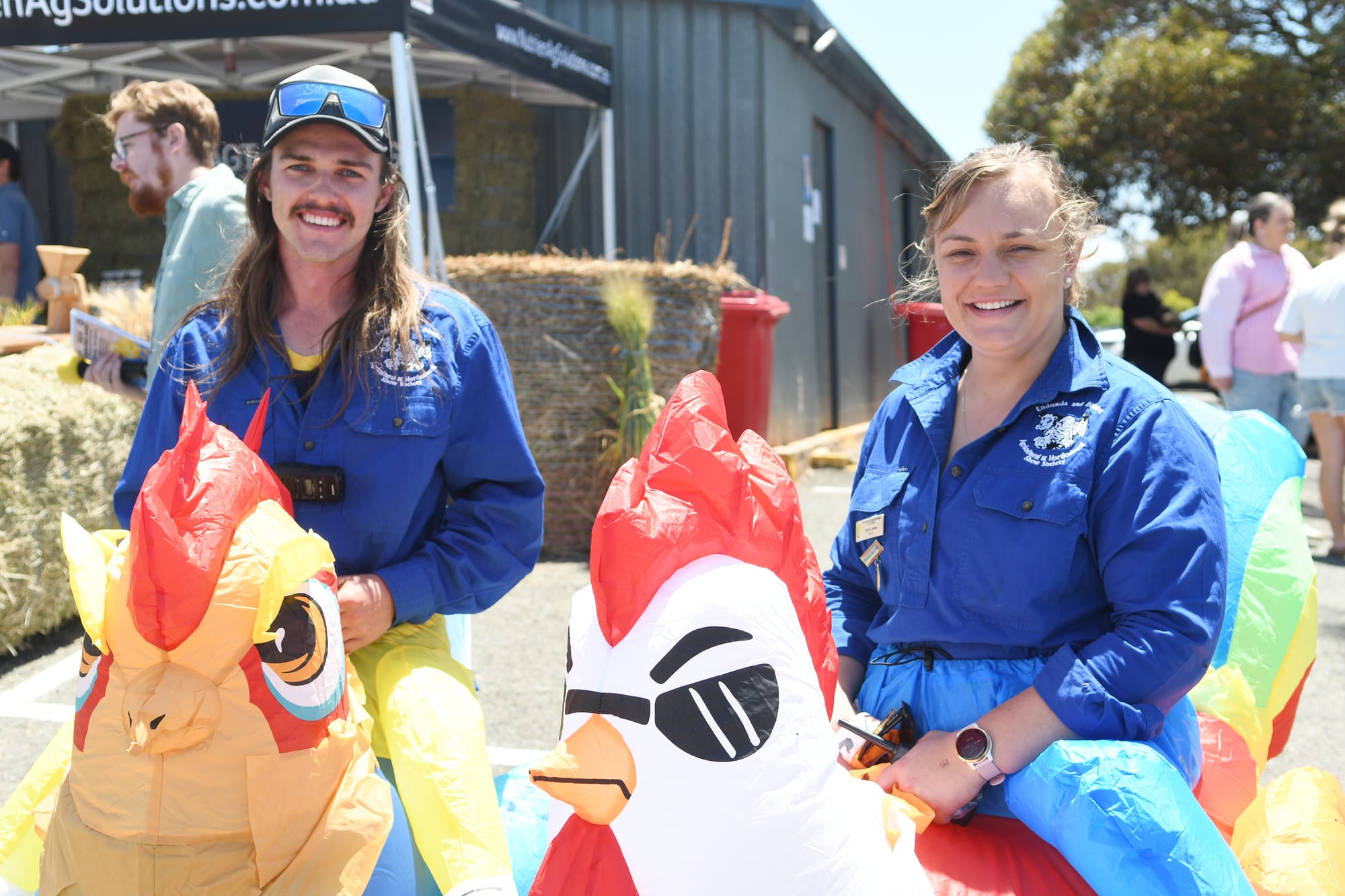 Henry Schutz and Kahlia Jenke teem with the theme, ‘Birds of a Feather.’