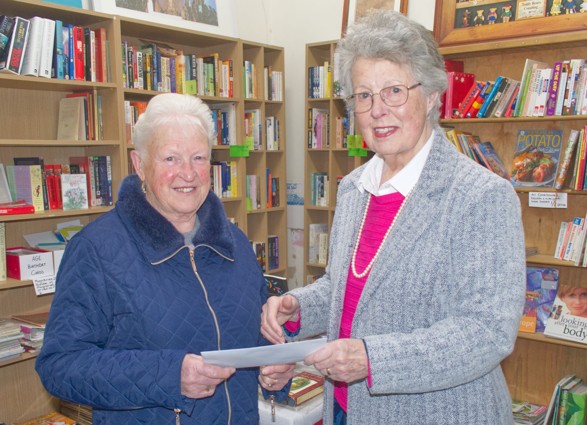 Kapunda Thrift Shop reaches donation milestone