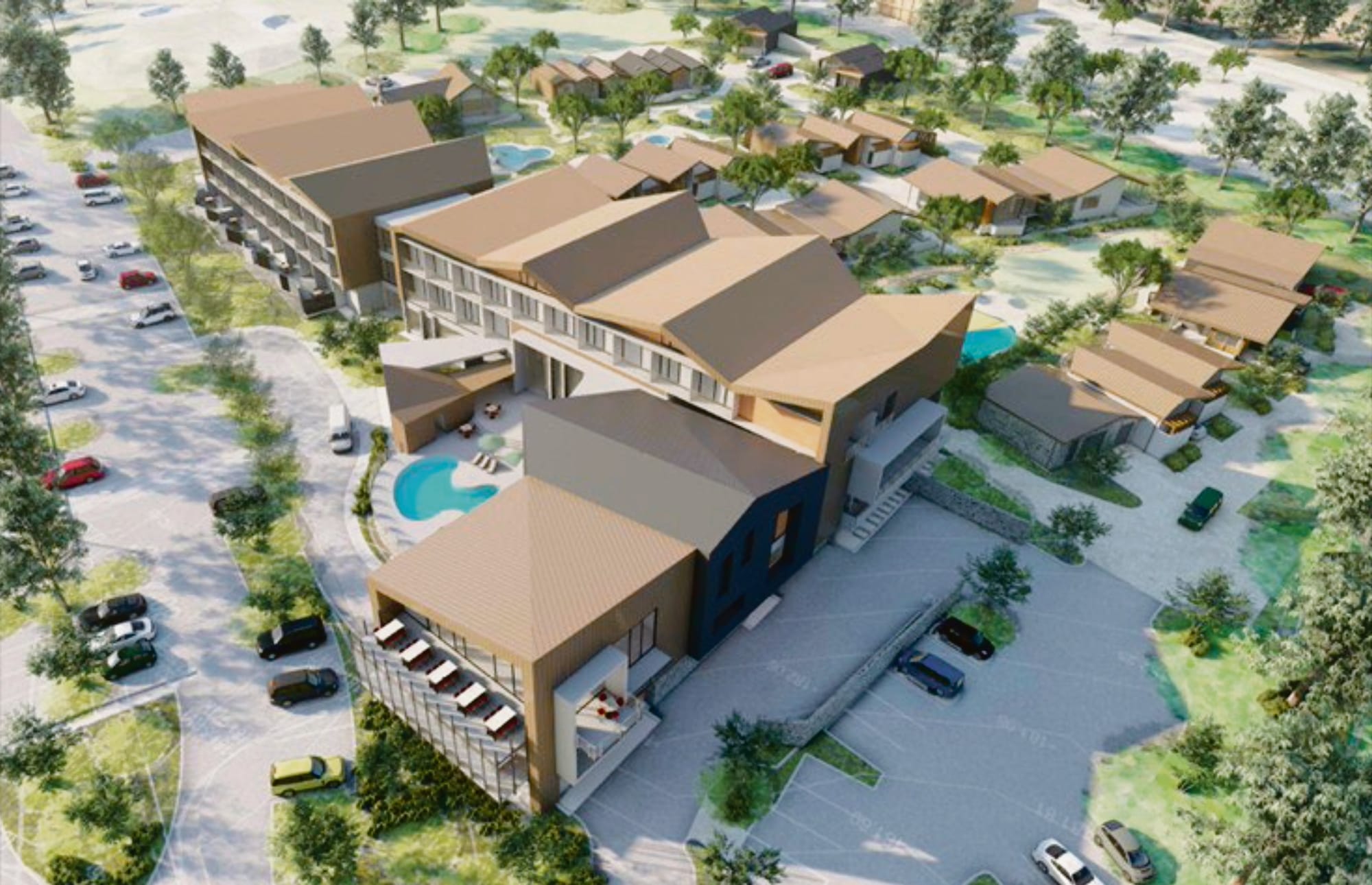 Expansive Sandy Creek resort on public notification