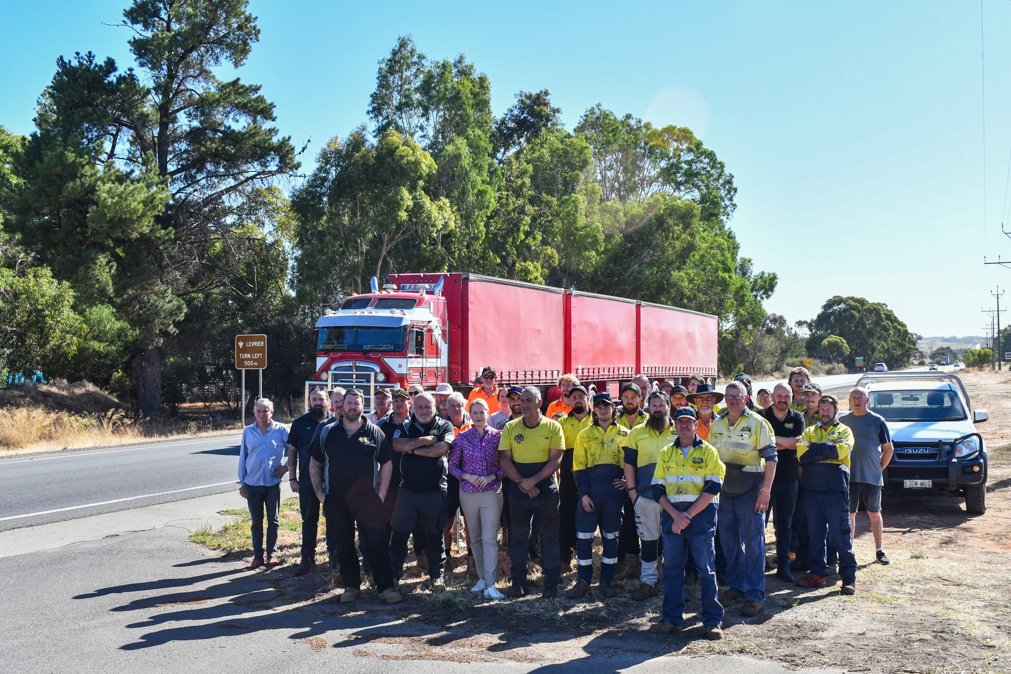 Safety concerns on the Sturt Highway