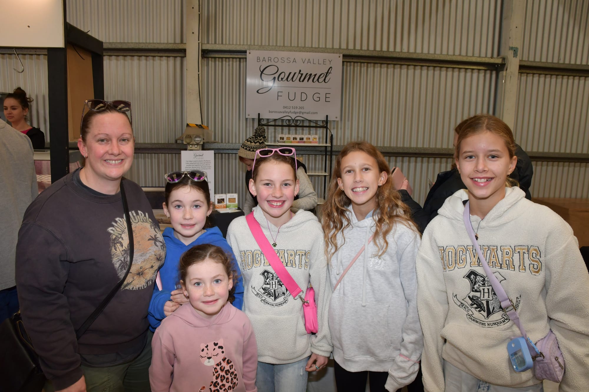 Heidi, Abigail, Matilda, Charlee Tuplin; Mikayla, Jasmine Weinert of Yarra Valley.