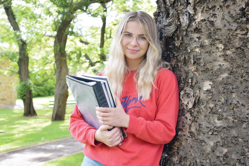 Lucy is top Year 12 student