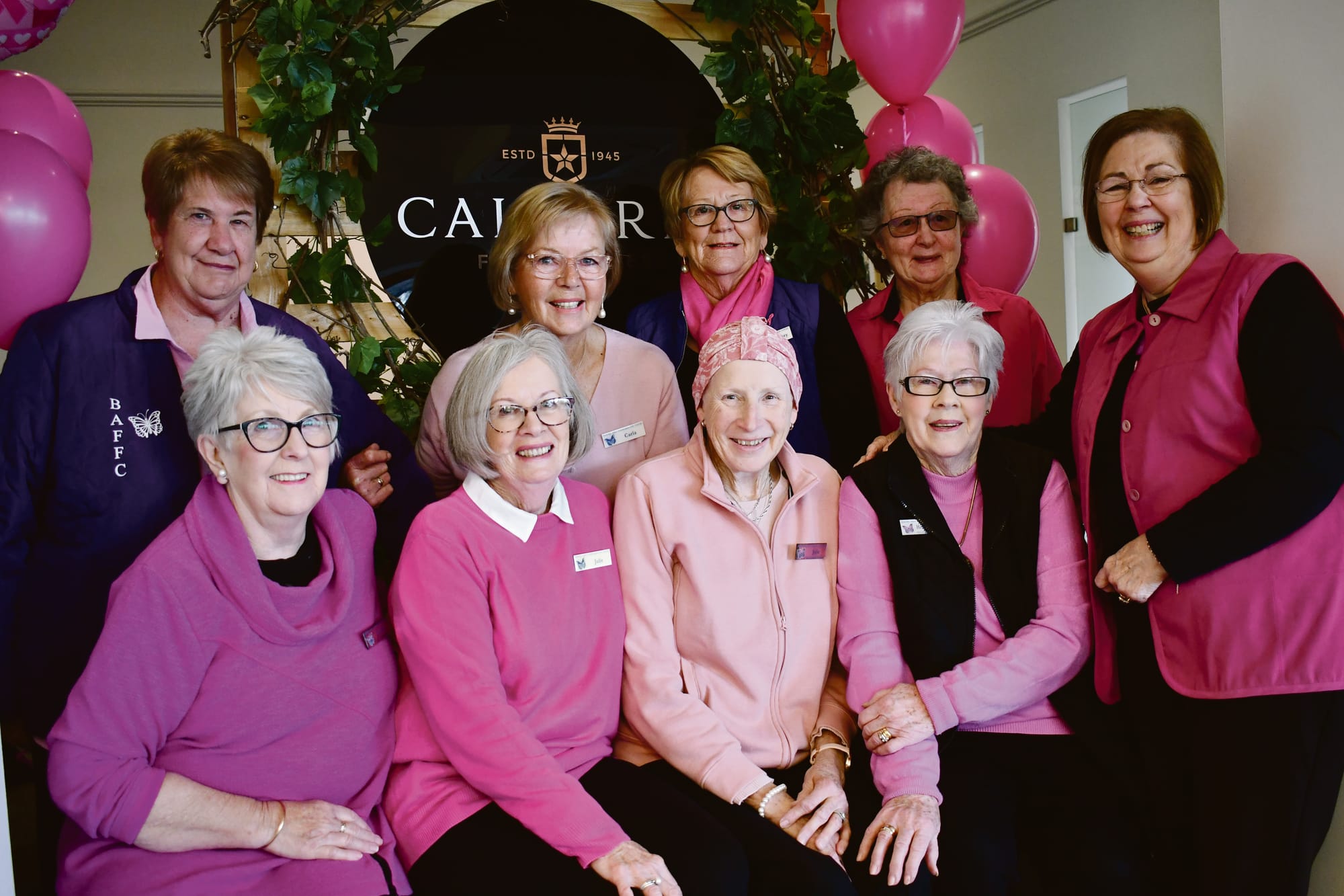 BAFFC Pink Ribbon Fundraiser at Calabria Wines