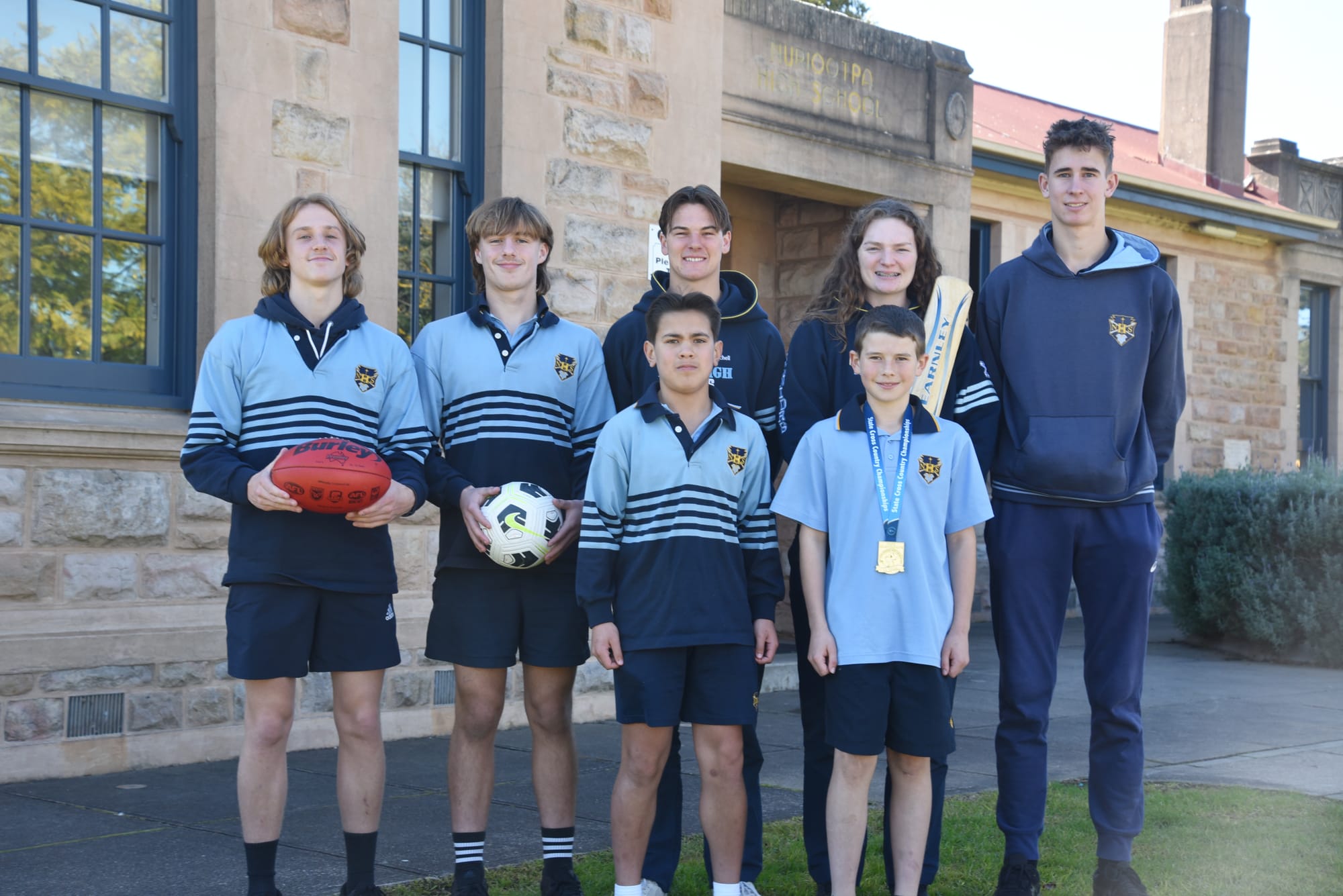 Nuri High students excelling in the sports arena