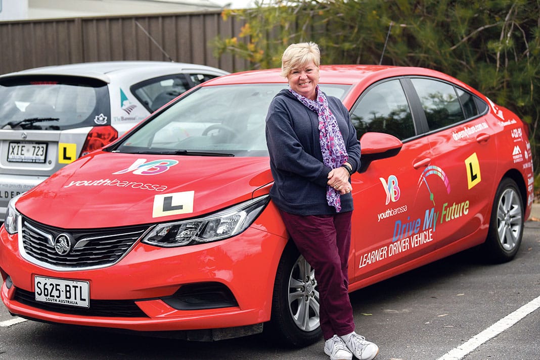 Youth Barossa supporting young drivers, rain, hail or shine