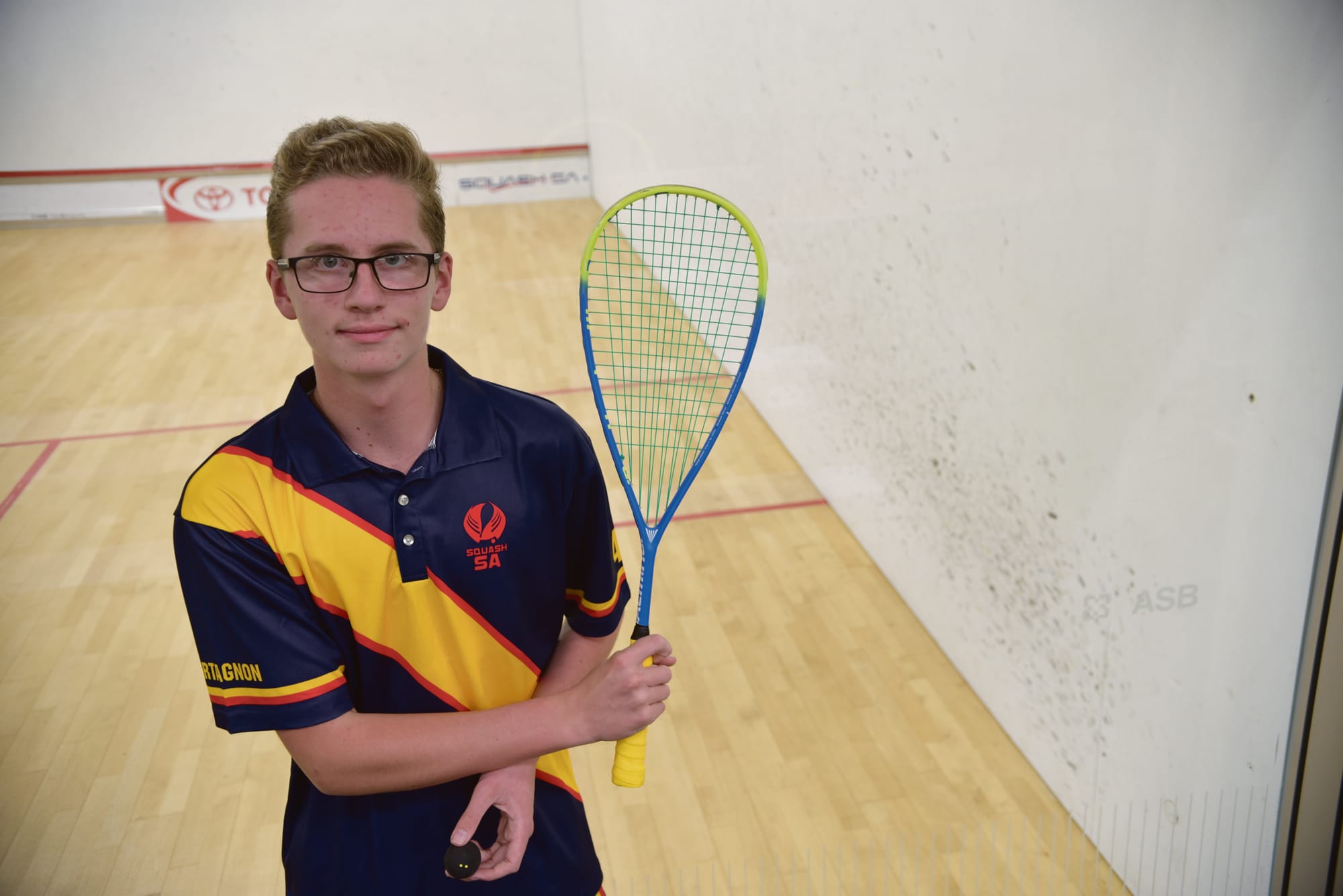 Local squash champion reaches Platinum
