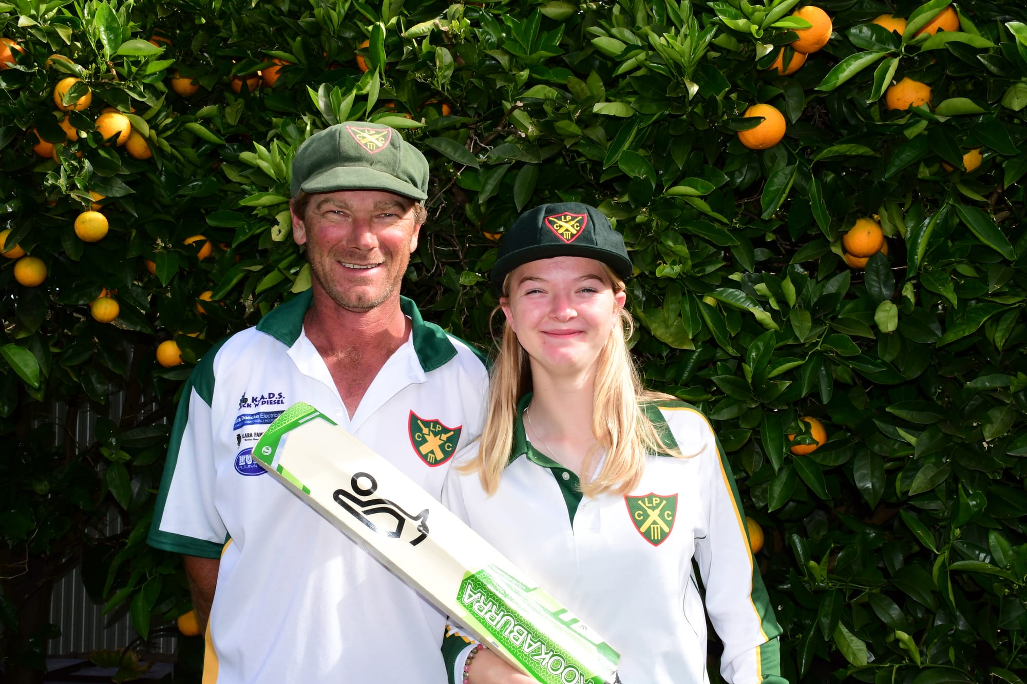 Father and daughter duo light up the pitch