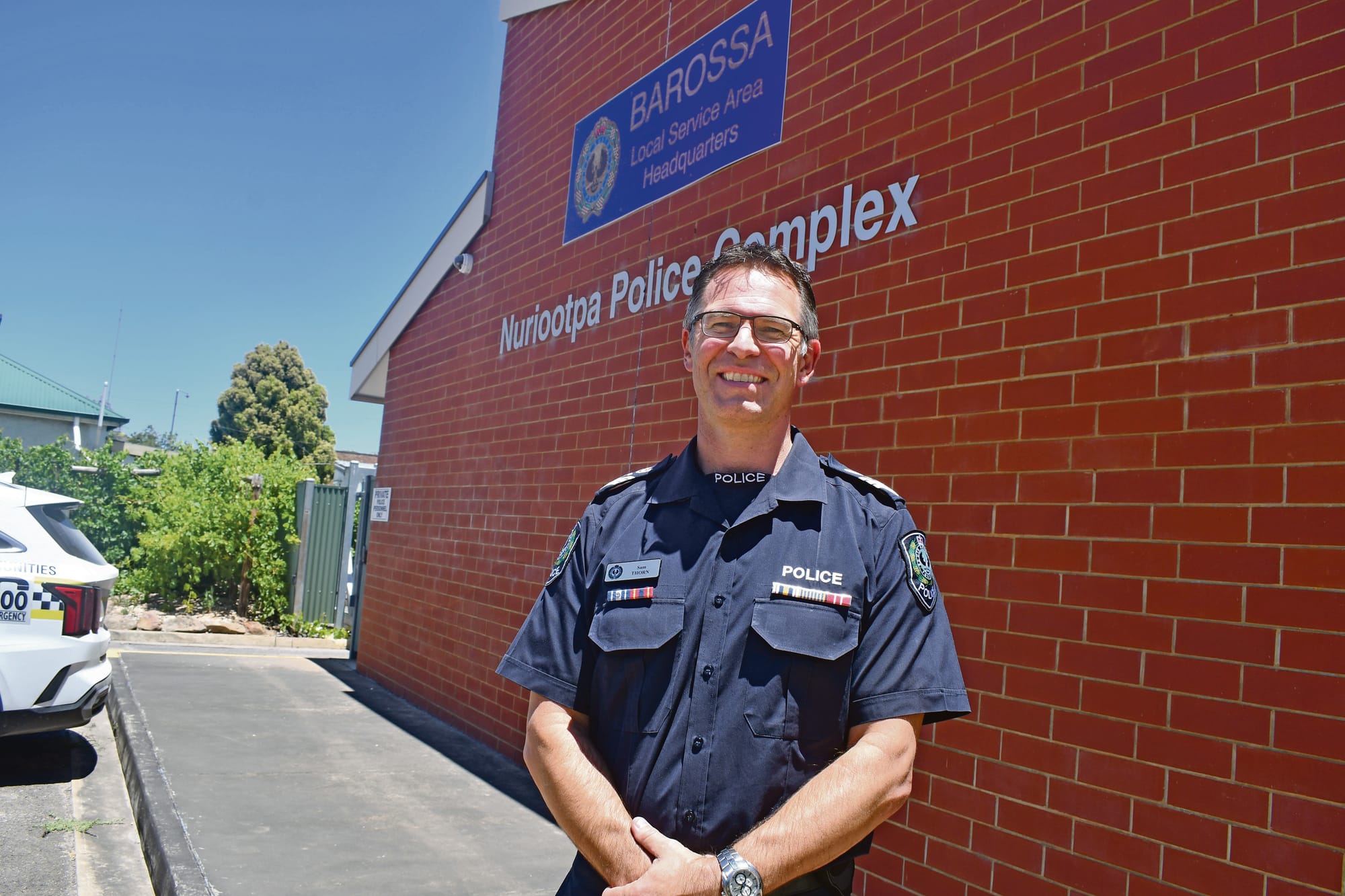 Senior Sergeant Sam arrested by the Barossa