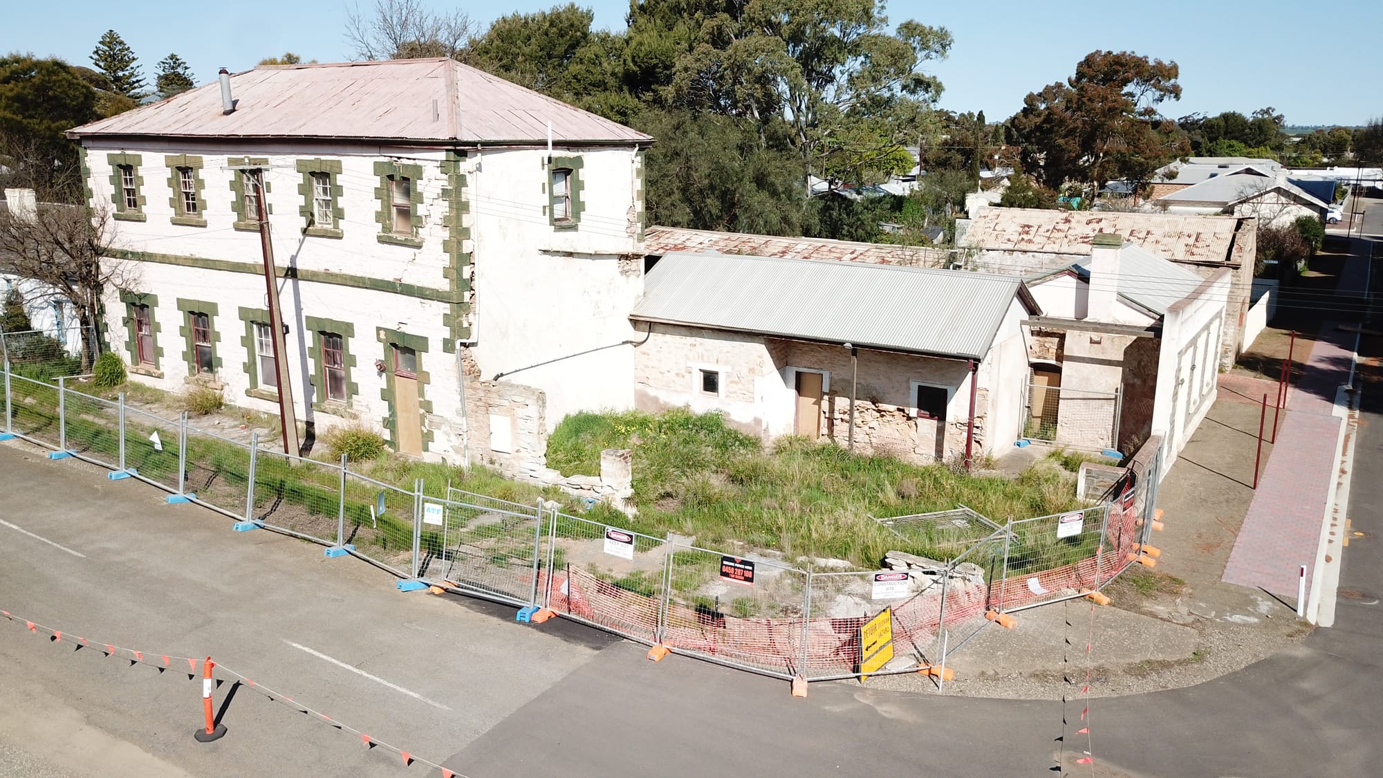 Rundown hotel on the market