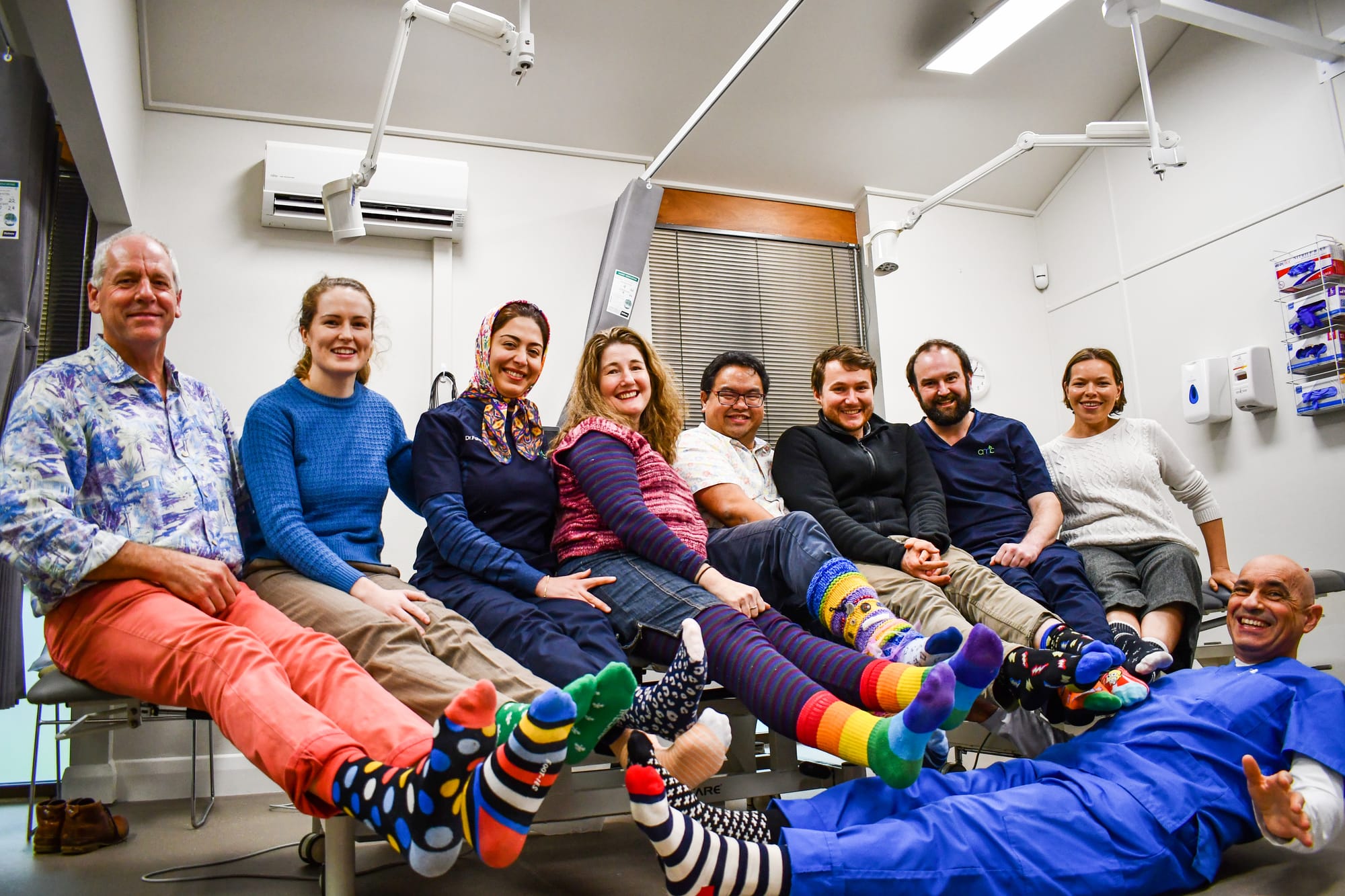 Crazy socks for a good cause