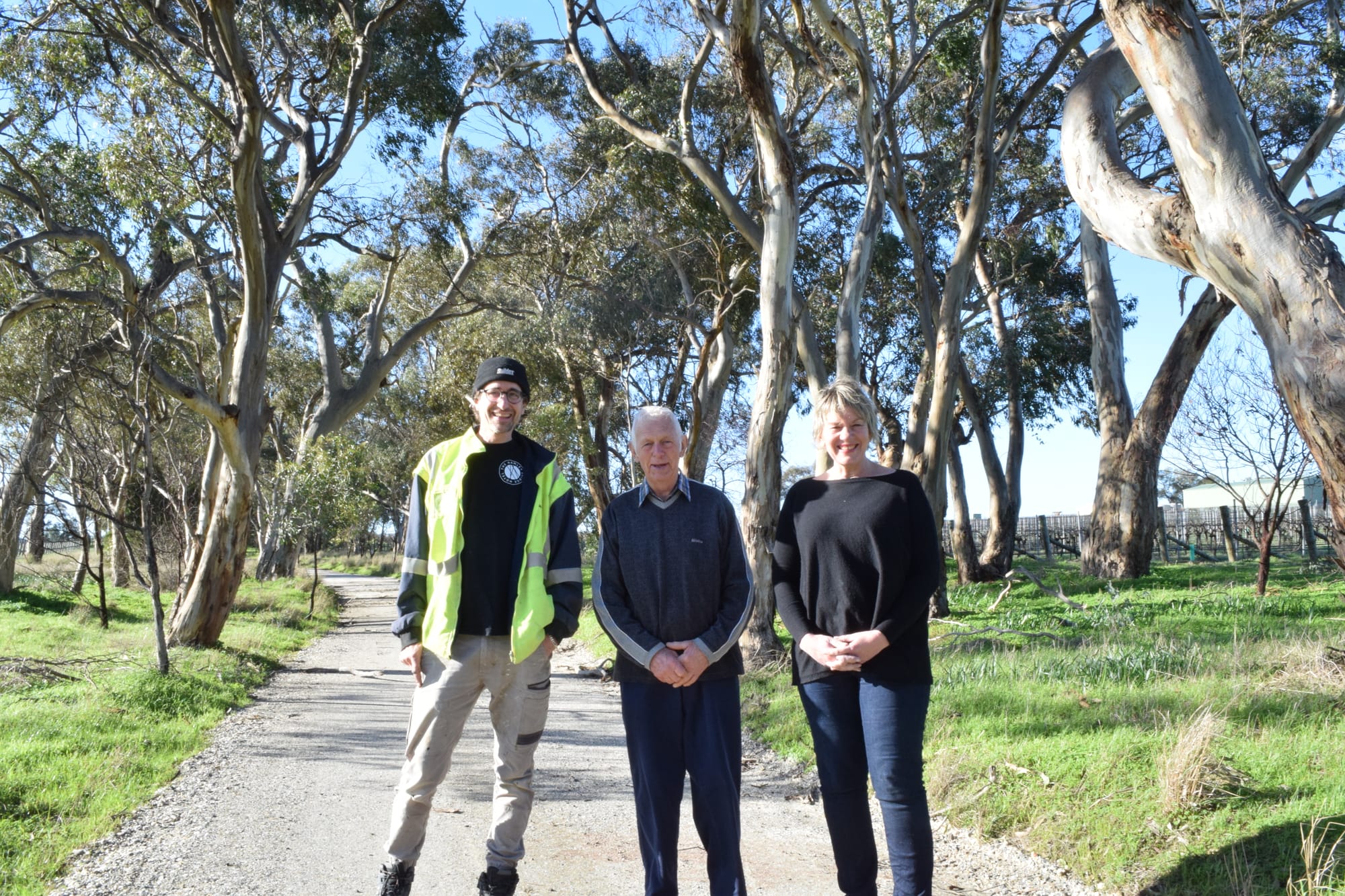 All weather reserve access at Seppeltsfield