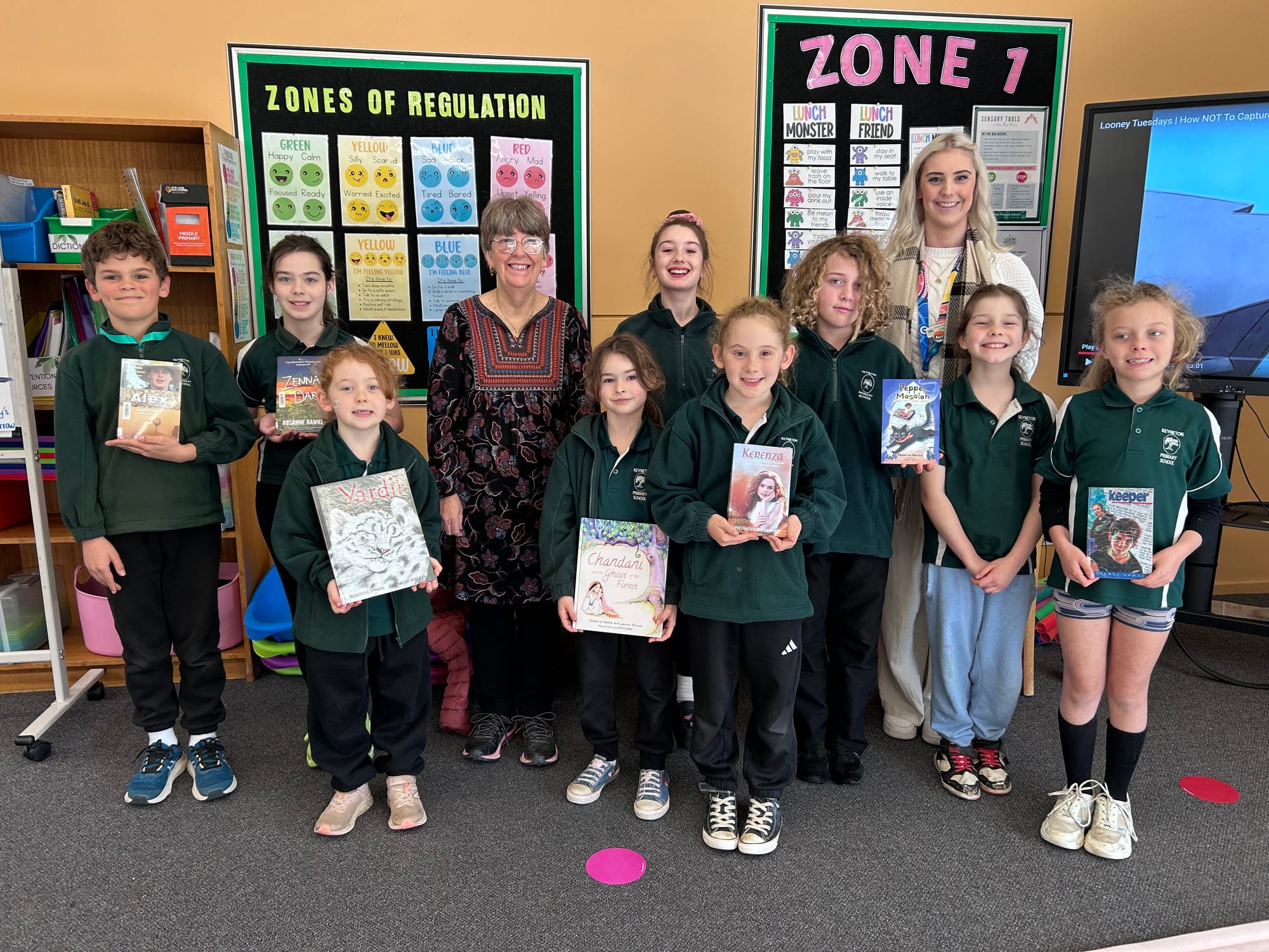 Keyneton Primary School hosts visitors