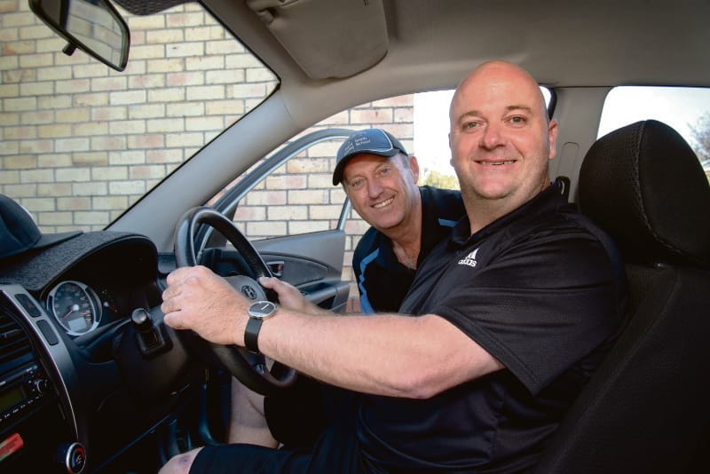 Driving his way to a new life