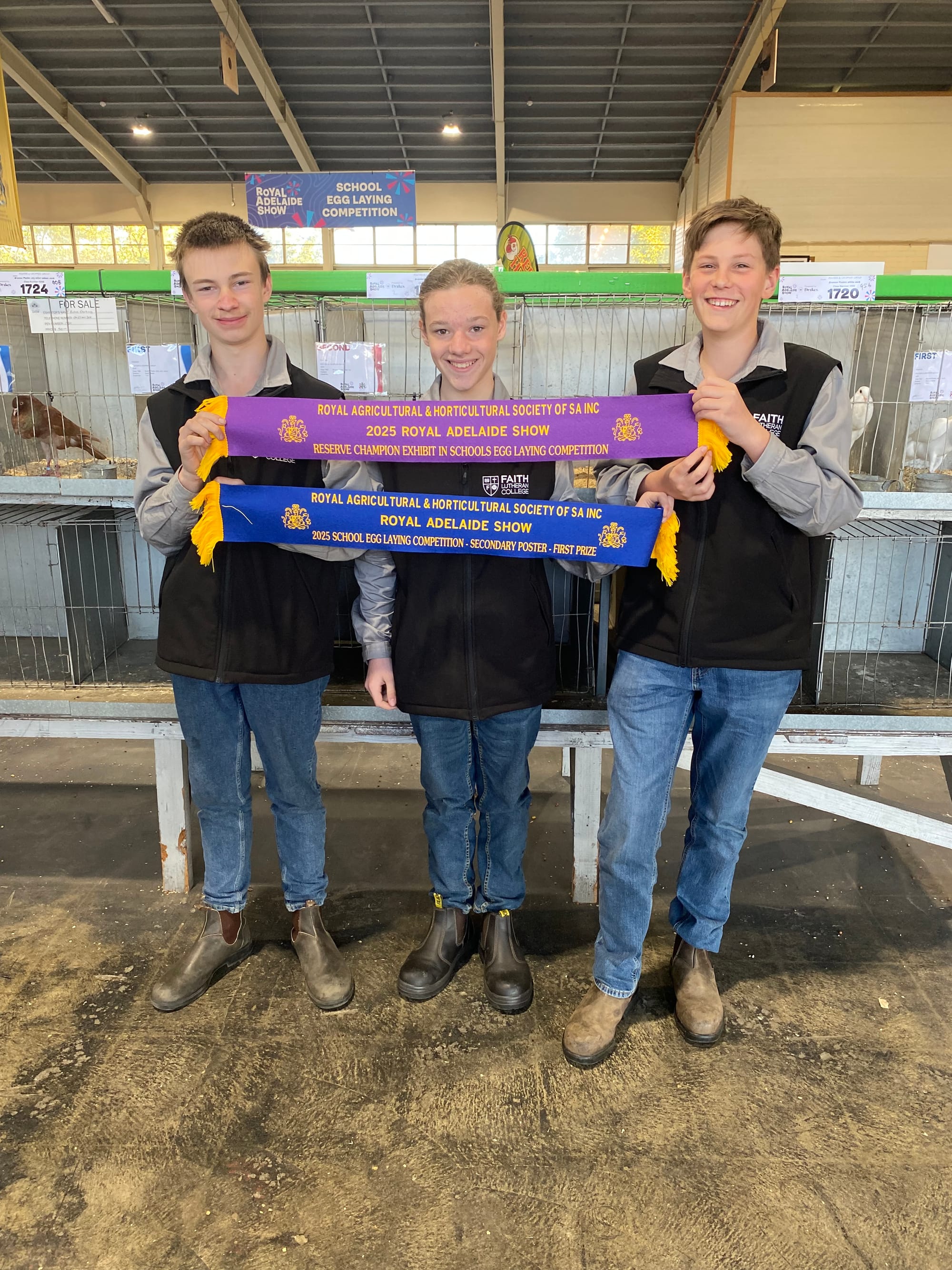 Faith Lutheran shines at Royal Adelaide Show