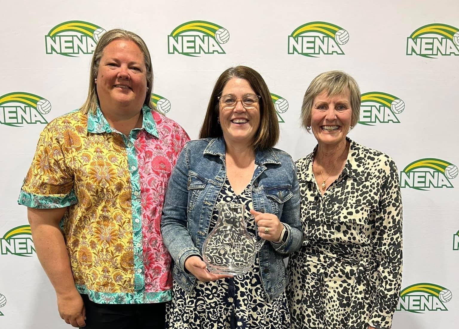 Fiona is NENA's 'Volunteer of the Year'