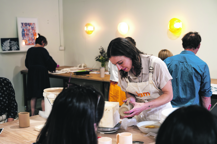 Jam packed art space celebration