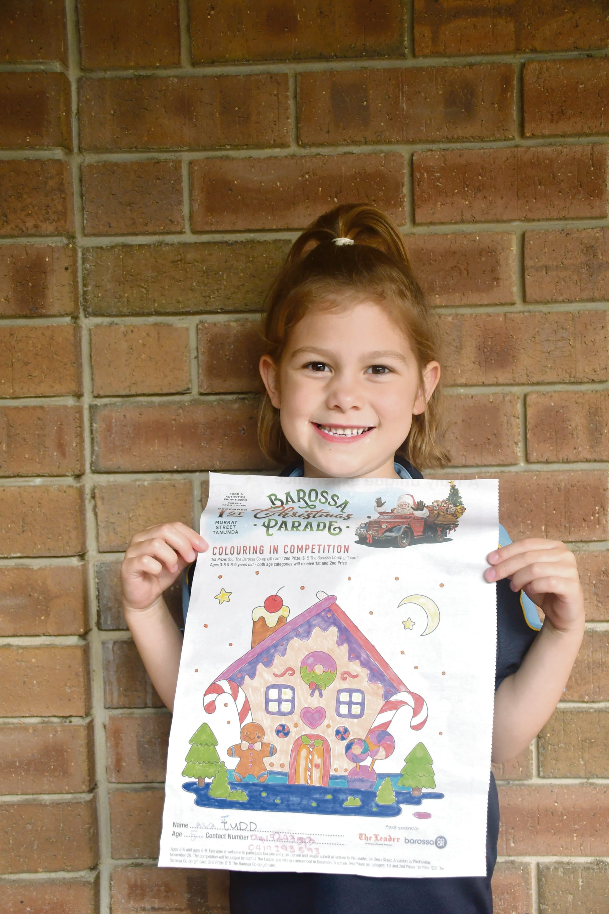 Colouring comp winners