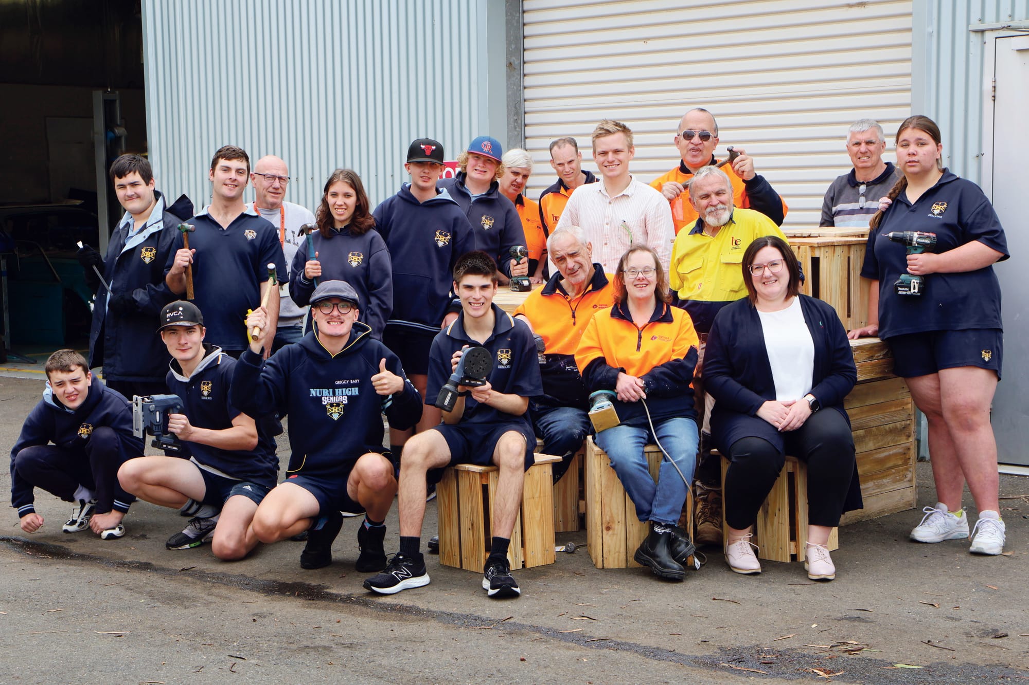 Students build more than furniture at Barossa Enterprises