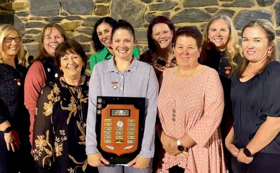 Kapunda Netball Club awards Life Membership to Stacka
