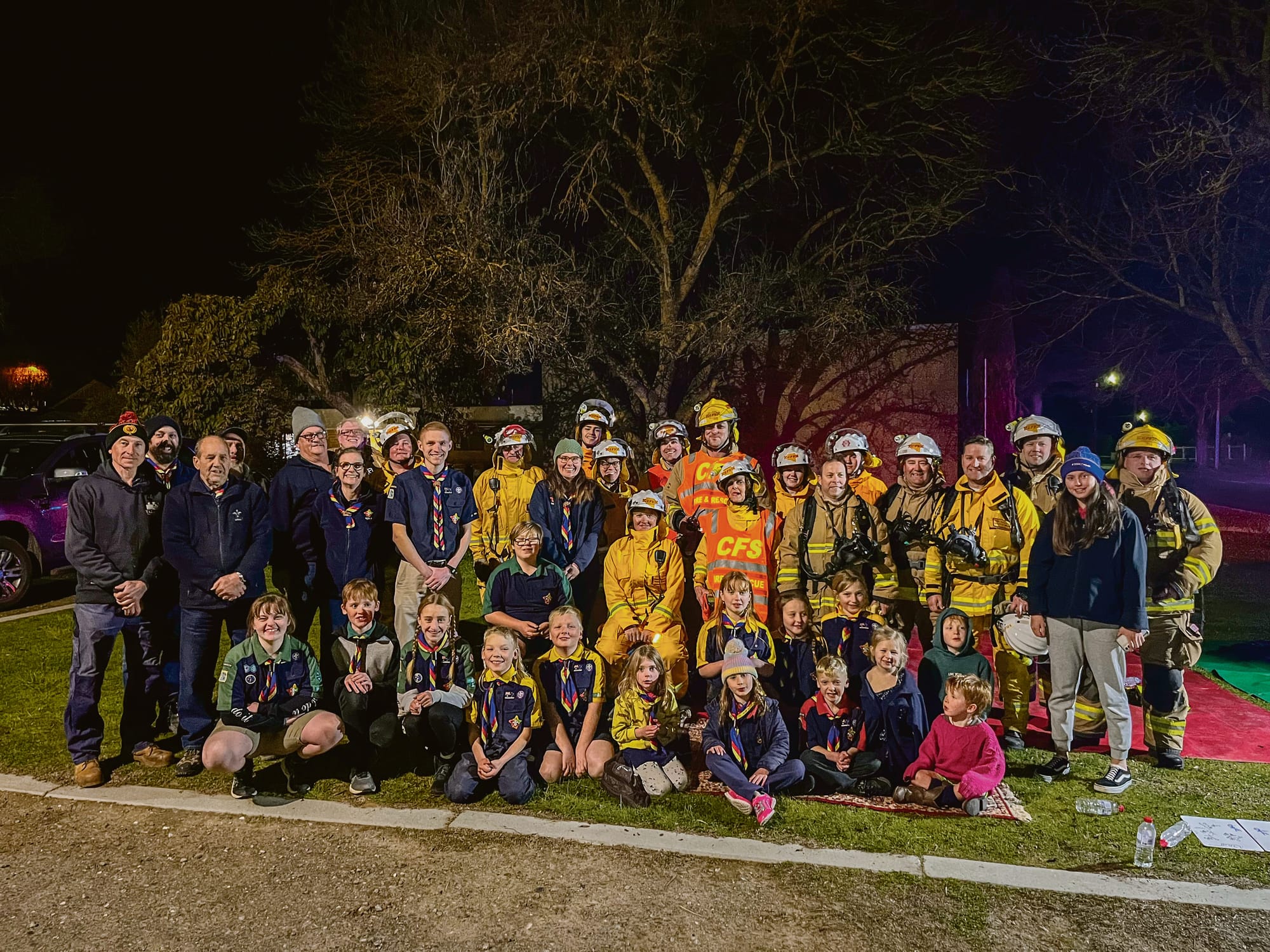 Angaston Scouts ‘rescued’ by CFS
