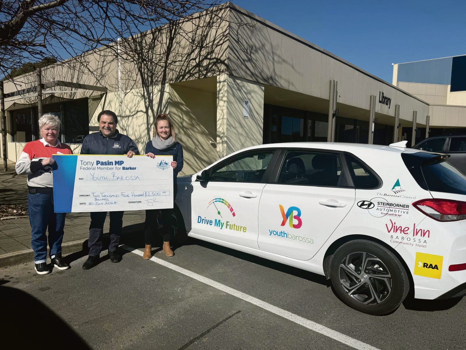 Drive My Future receives $2,500 grant