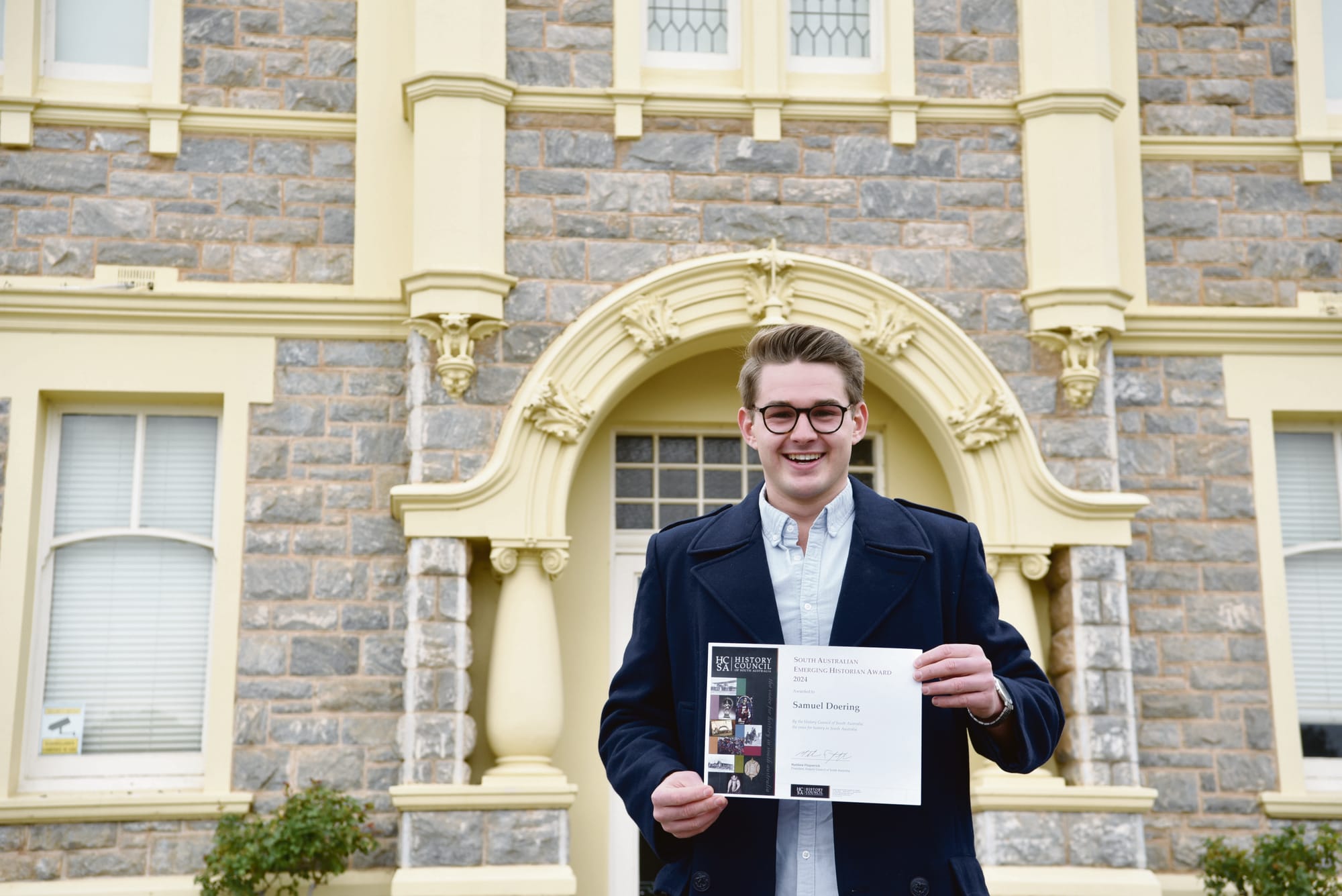 Local historian emerges victorious