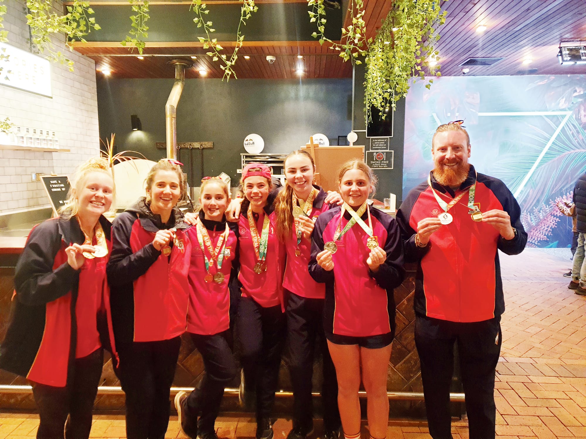 Silver medal for SA girls in School Sport Australia Under-12 Australian Football Championships
