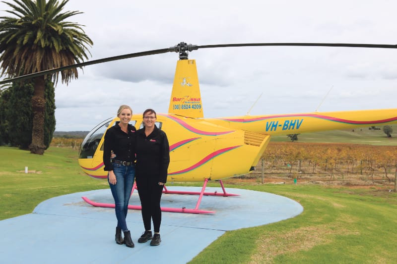Barossa Helicopters nominated for Community Achievement Award