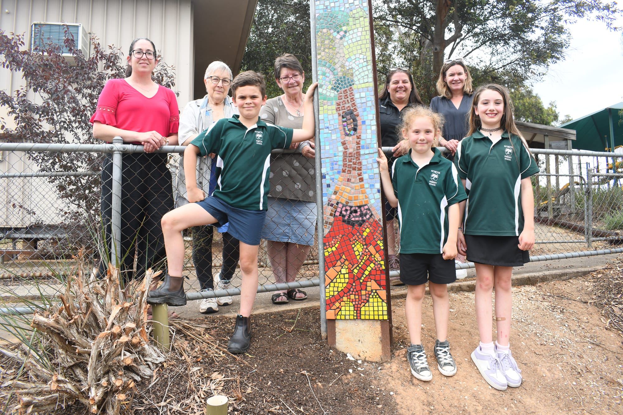 Keyneton Primary School on board with town mosaic project