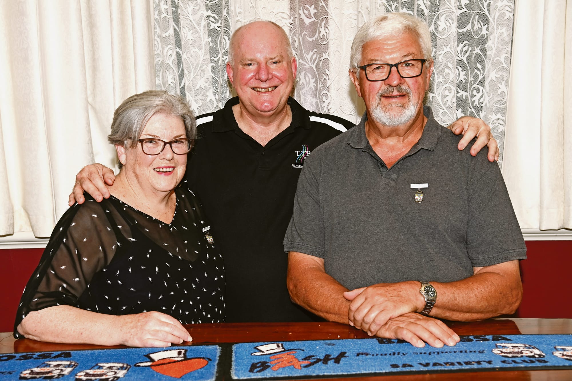John Bartsch and Gwen Sandoawarded Tanunda Band Life Membership
