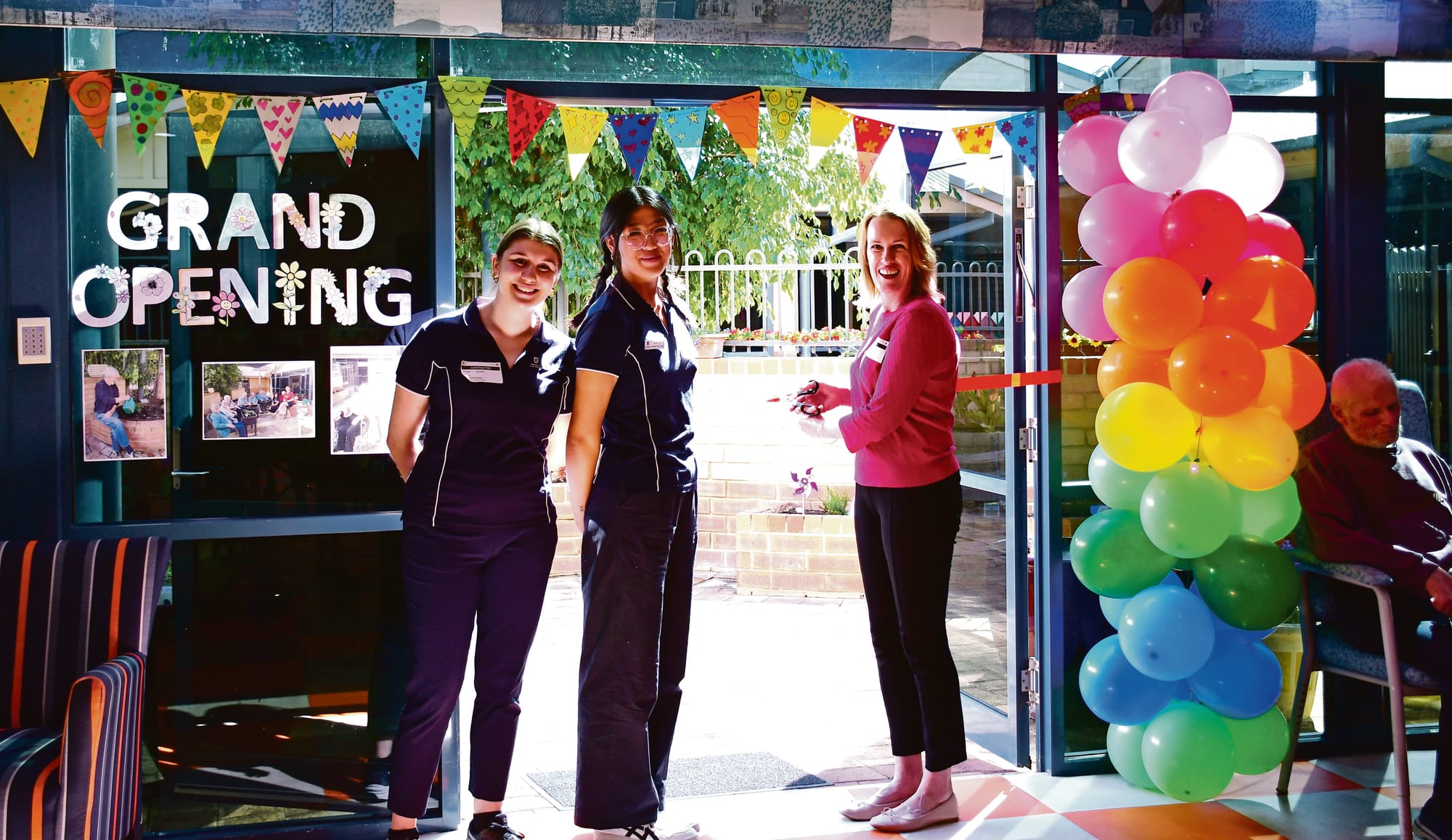 Courtyard sanctuary inspires residents