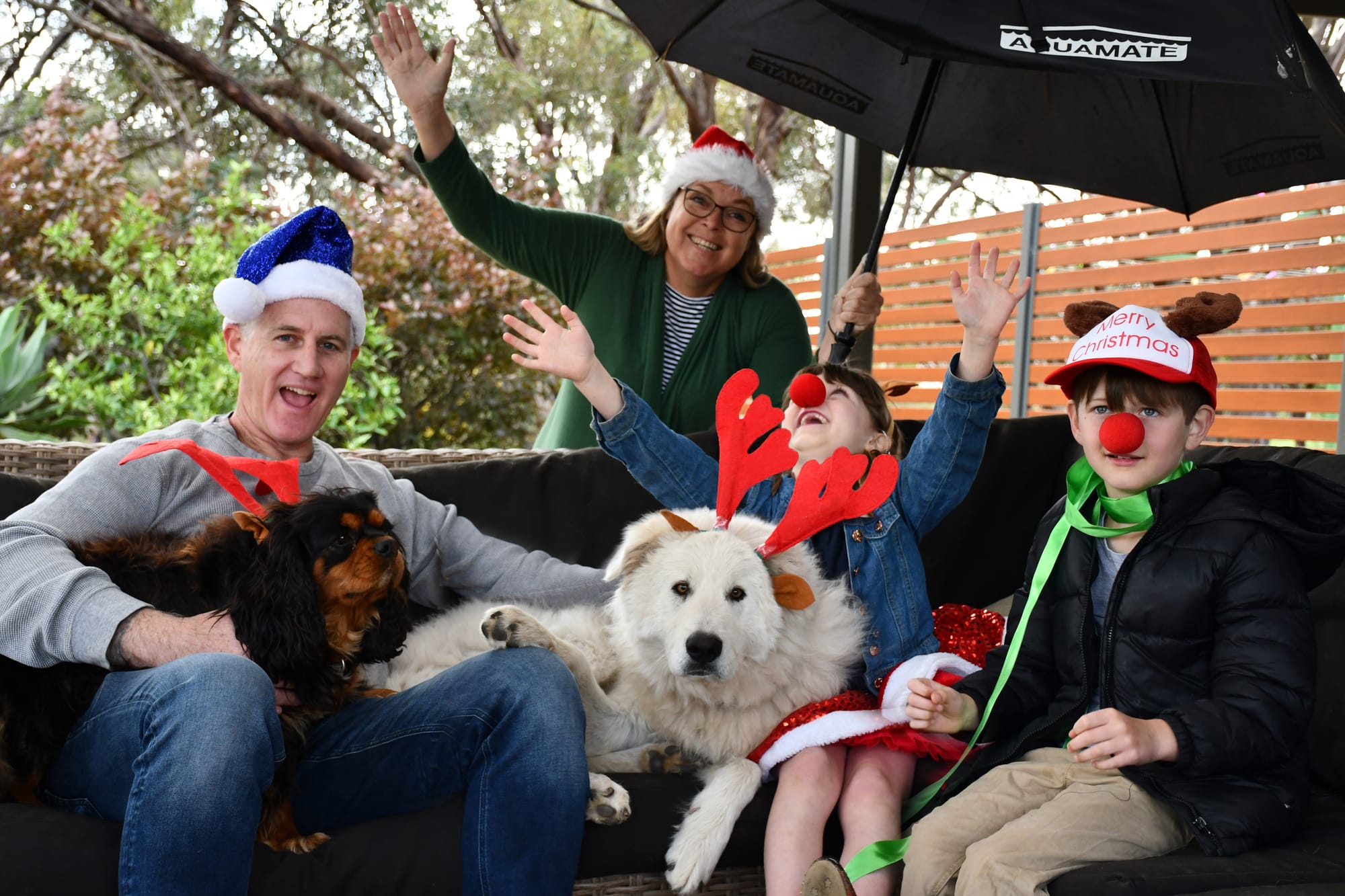 Christmas with a chance of rain