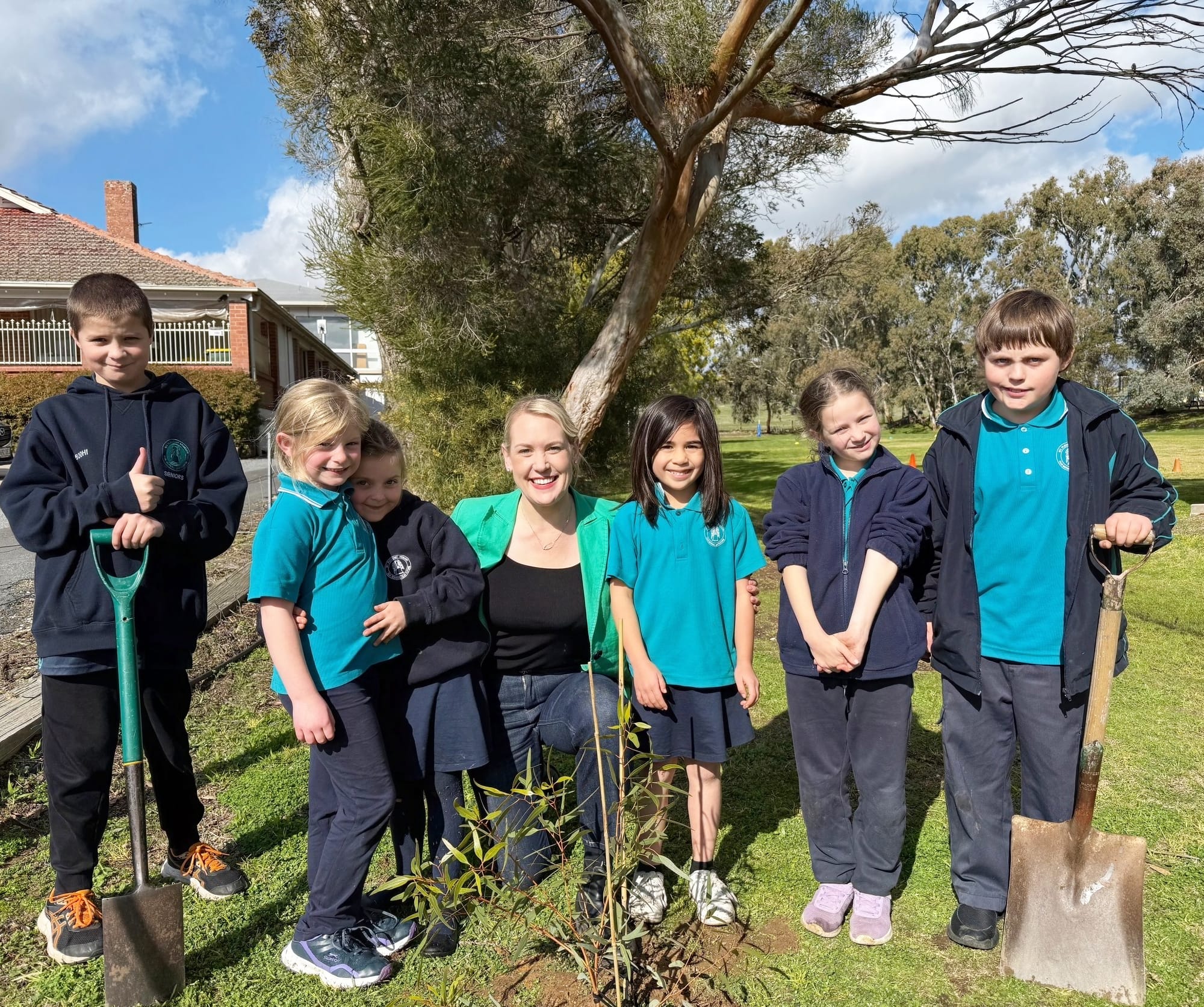 Mount Pleasant students celebrate World Tree Day