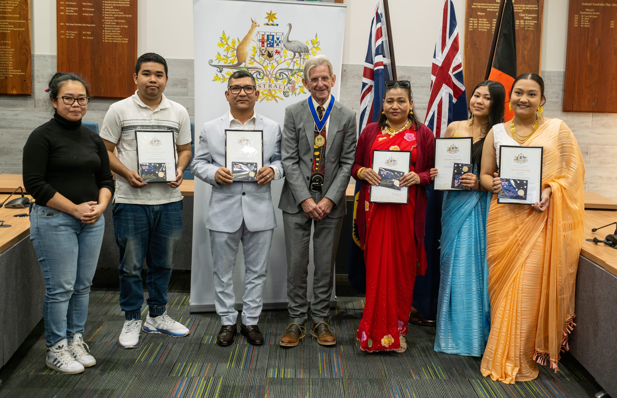 New Australian Citizens for Light