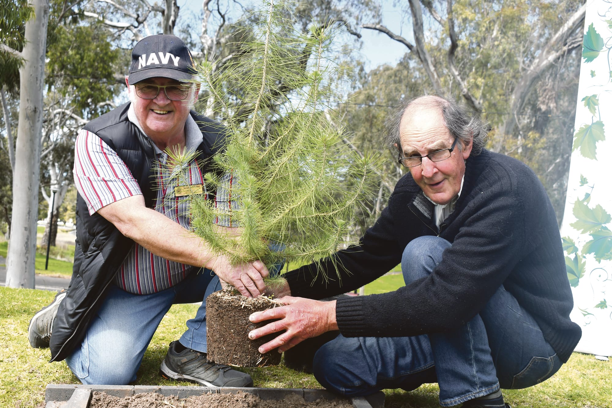 Tree planting to remember our ANZACS