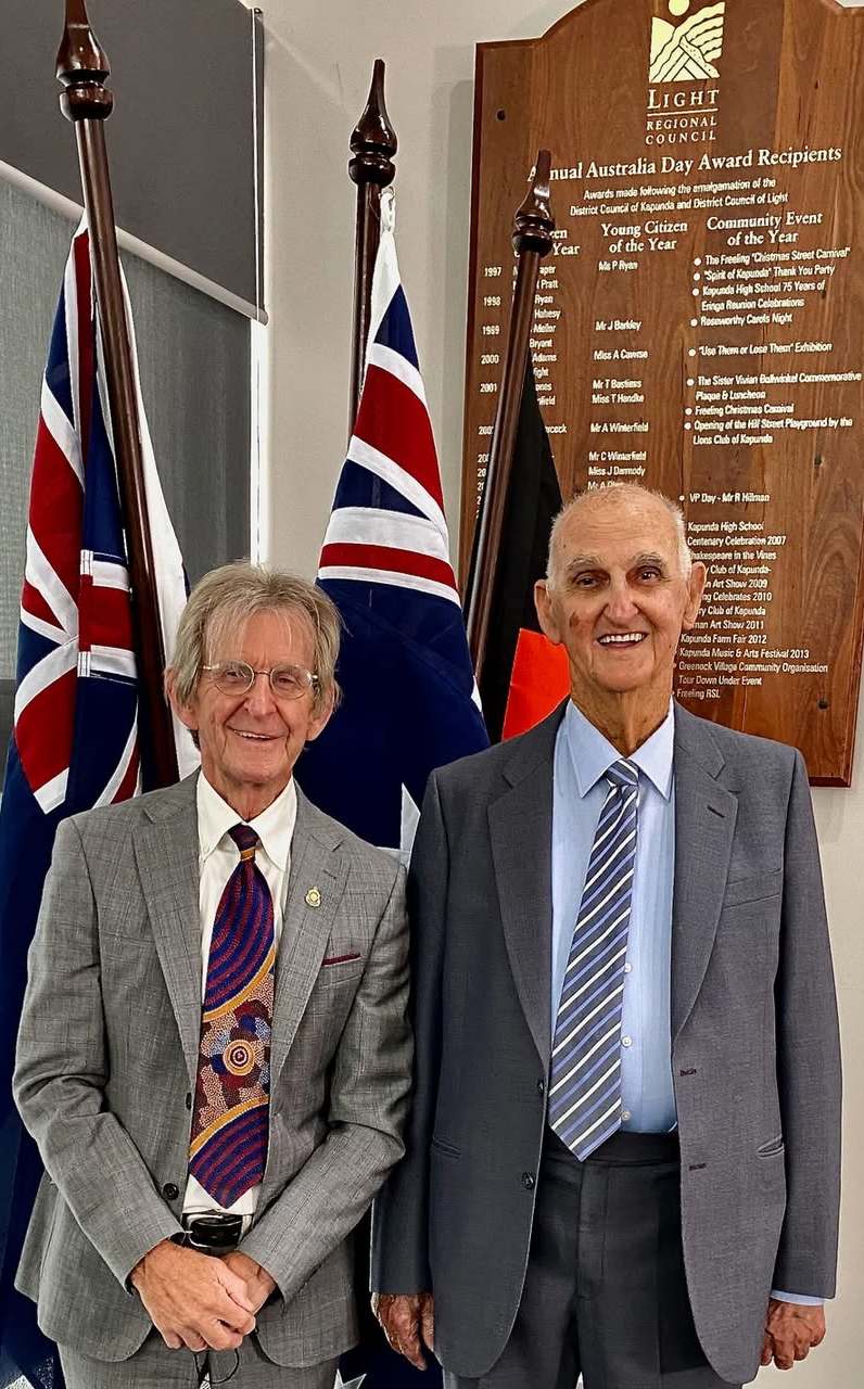 Tribute to 'Mr Kapunda' the late Mr Bill Adams