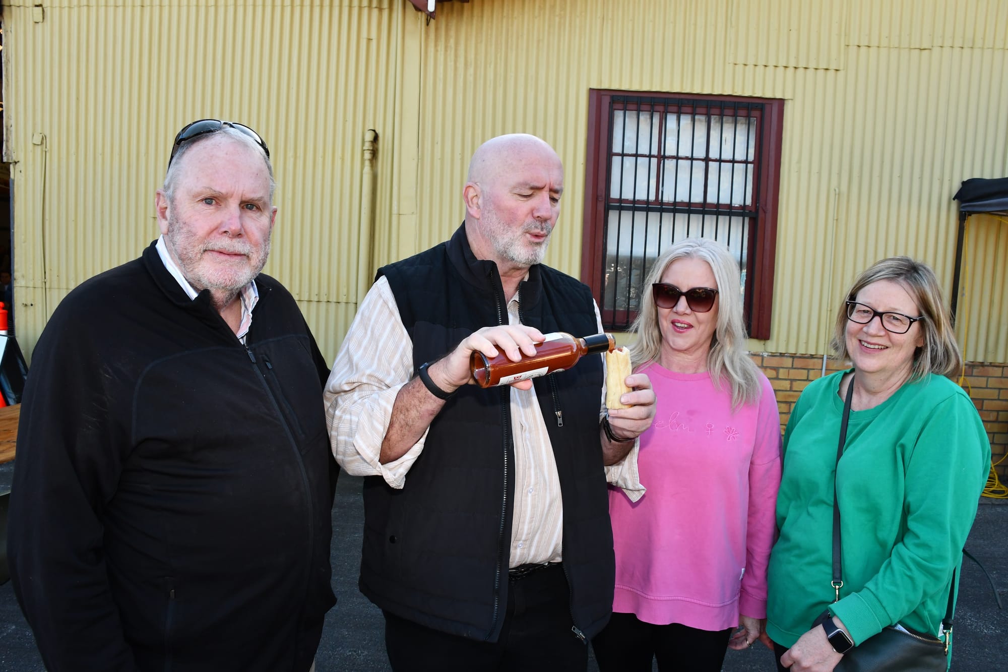 Bill Eade, Andrew Seagrim, Nadine Lambert, Sonja Dillon from Adelaide.