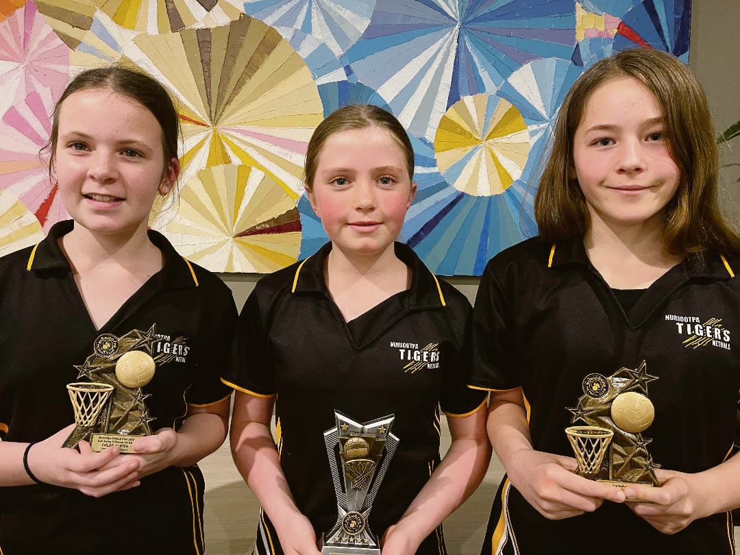 Nuriootpa Netball Club Presentation Day