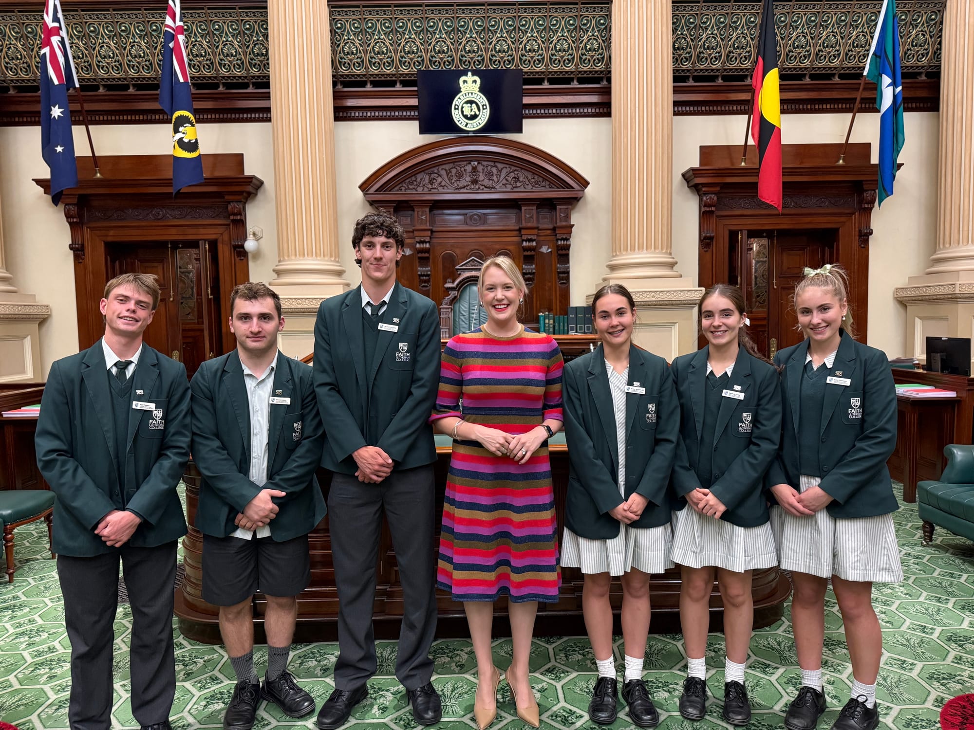 Faith students visit Parliament
