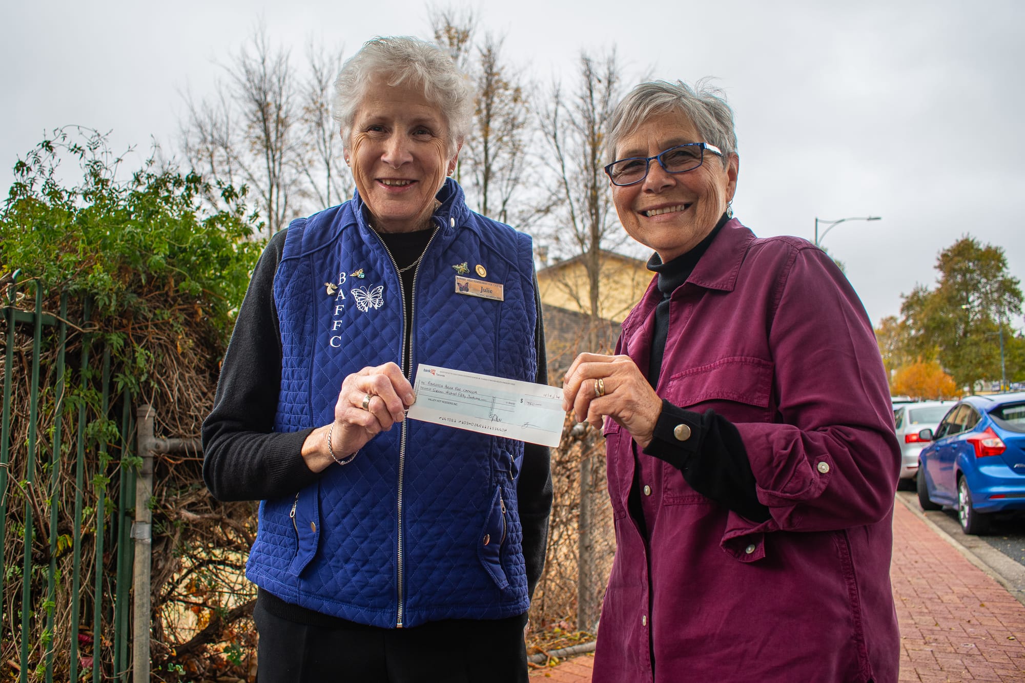 Valley Hot Rodders donate to BAFFC