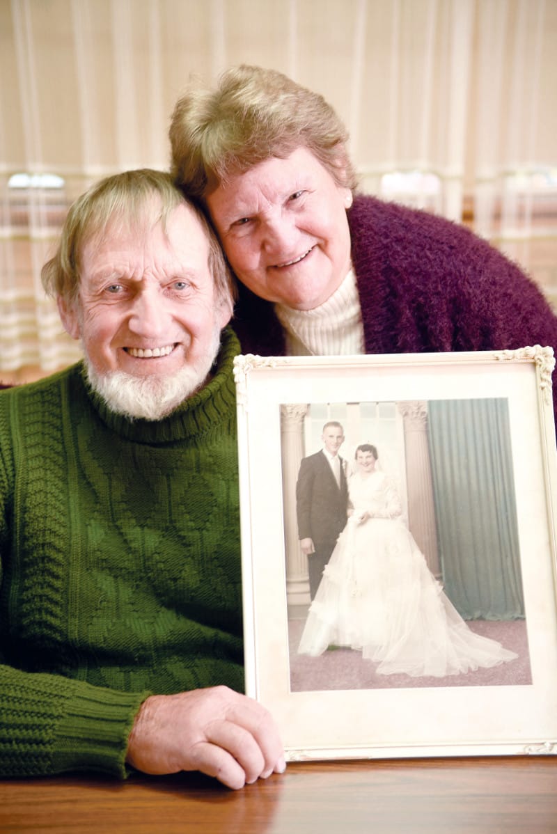 Diamond wedding for Jeff and Judy