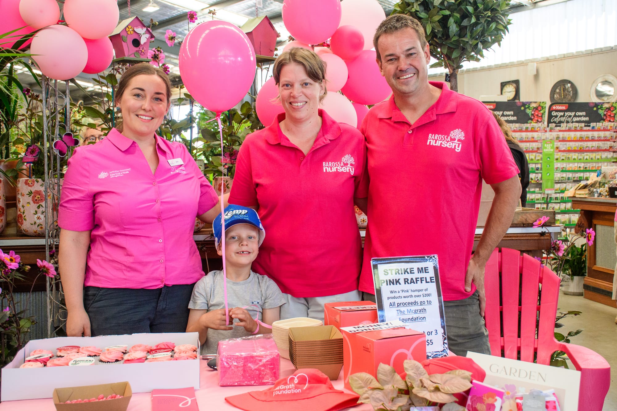 Striking pink for a great cause